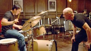 Miles Teller and J.K. Simmons in Whiplash