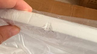 An Autonomous SmartDesk 5 being put together and installed in an office.