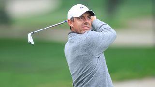 rory mcilroy hits an iron