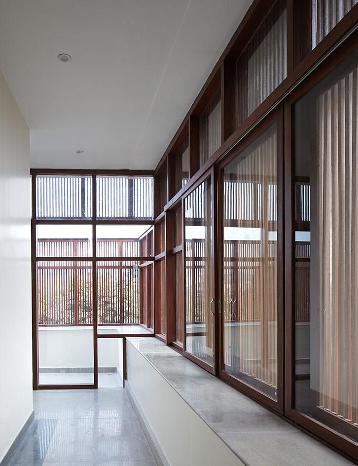 Clean white interiors