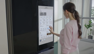 an image of the Samsung Bespoke Refrigerator Family Hub Plus