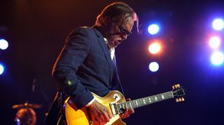 LONDON, ENGLAND - APRIL 05: Joe Bonamassa performs at Royal Albert Hall on April 05, 2024 in London, England.