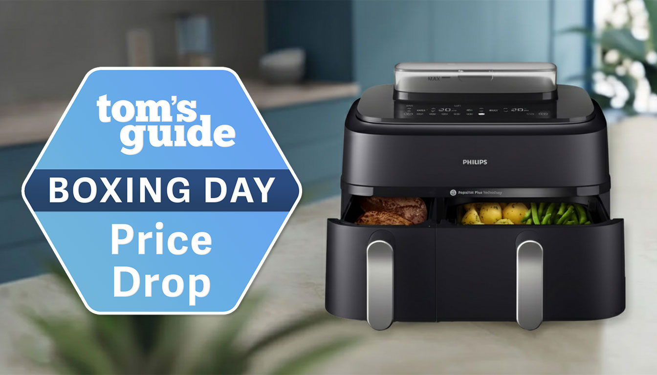 Freidora de aire de doble cesta Philips 5000