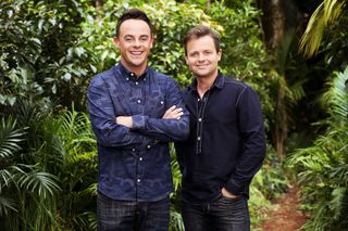 Ant and Dec on the set of I'm A Celebrity 