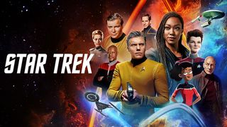 Star Trek image showing all captains