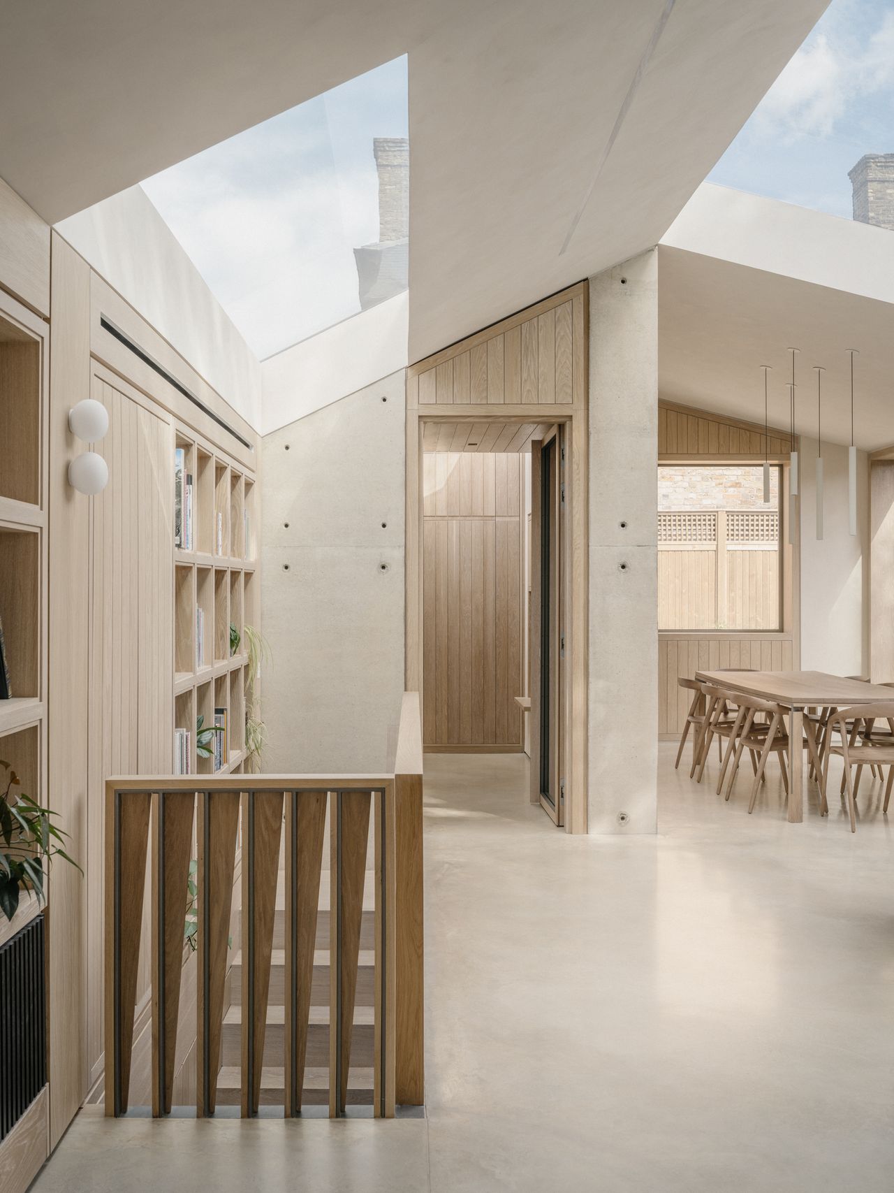 Details of the ground floor living space