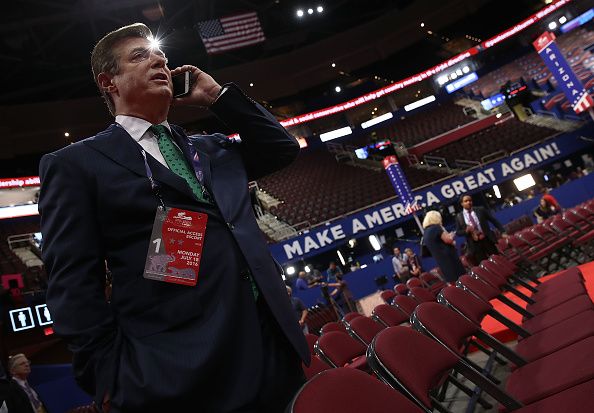 Trump campaign manager Paul Manafort. 