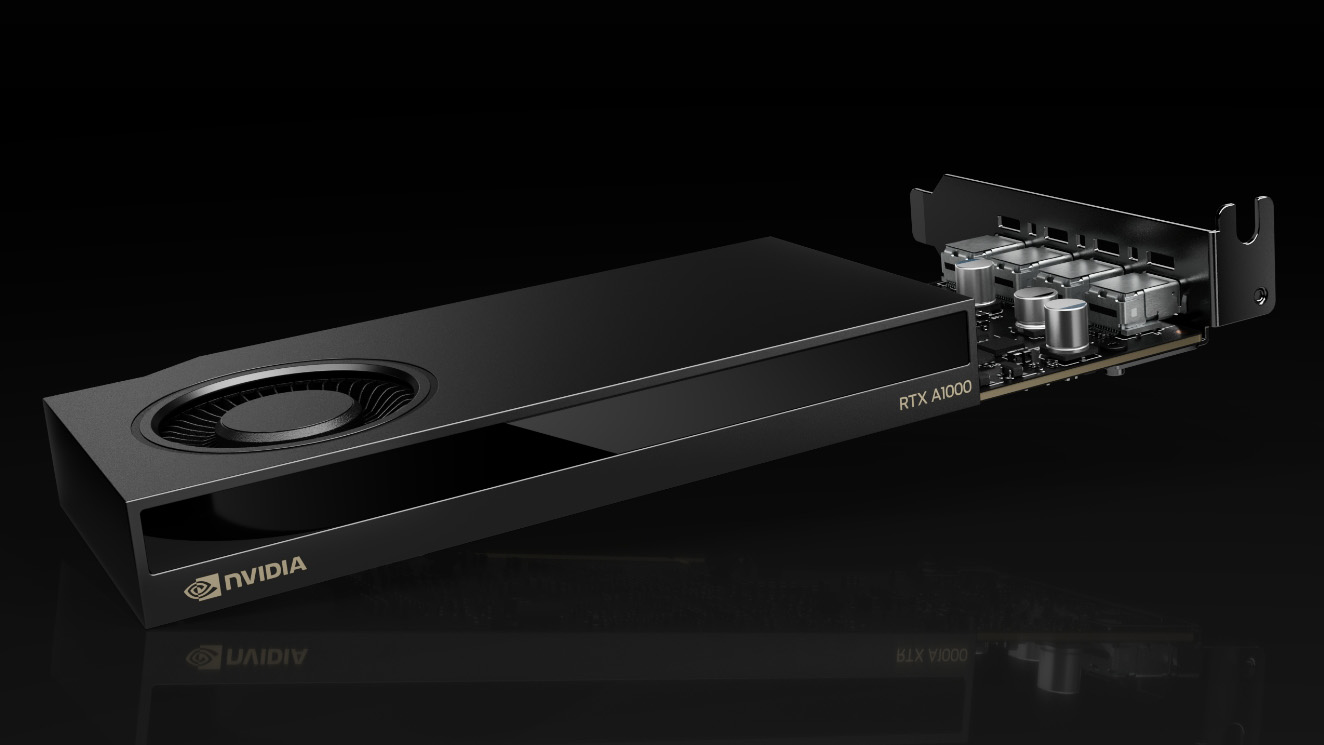 Ampere rides again as Nvidia unveils single-slot RTX A1000 and A400 for professionals — the latter featuring a massively cut-down GA107 chip