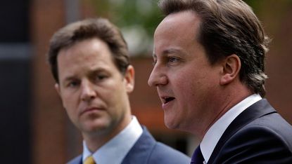 Nick Clegg and David Cameron