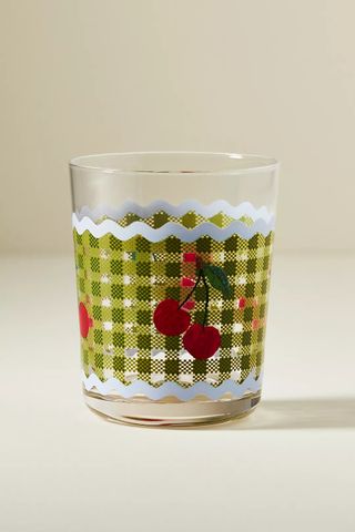 Anthropologie Fruit Juice Glass