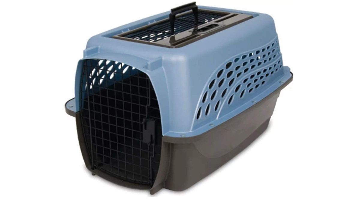 Petmate two door top load cat carrier