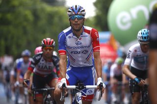 Thibaut Pinot (Groupama FDJ) during stage 13 at the Giro d'Italia