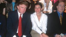 Donald Trump and Ghislaine Maxwell