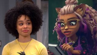 Gabrielle Nevaeh Green on That Girl Lay Lay and Clawdeen Wolf from Monster High