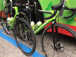 Disc brake debate continues as Cannondale use discs at Strade Bianche