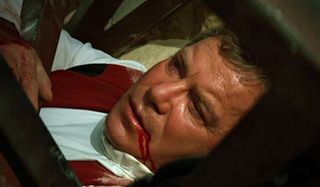 Star Trek Generations Captain Kirk lays dying