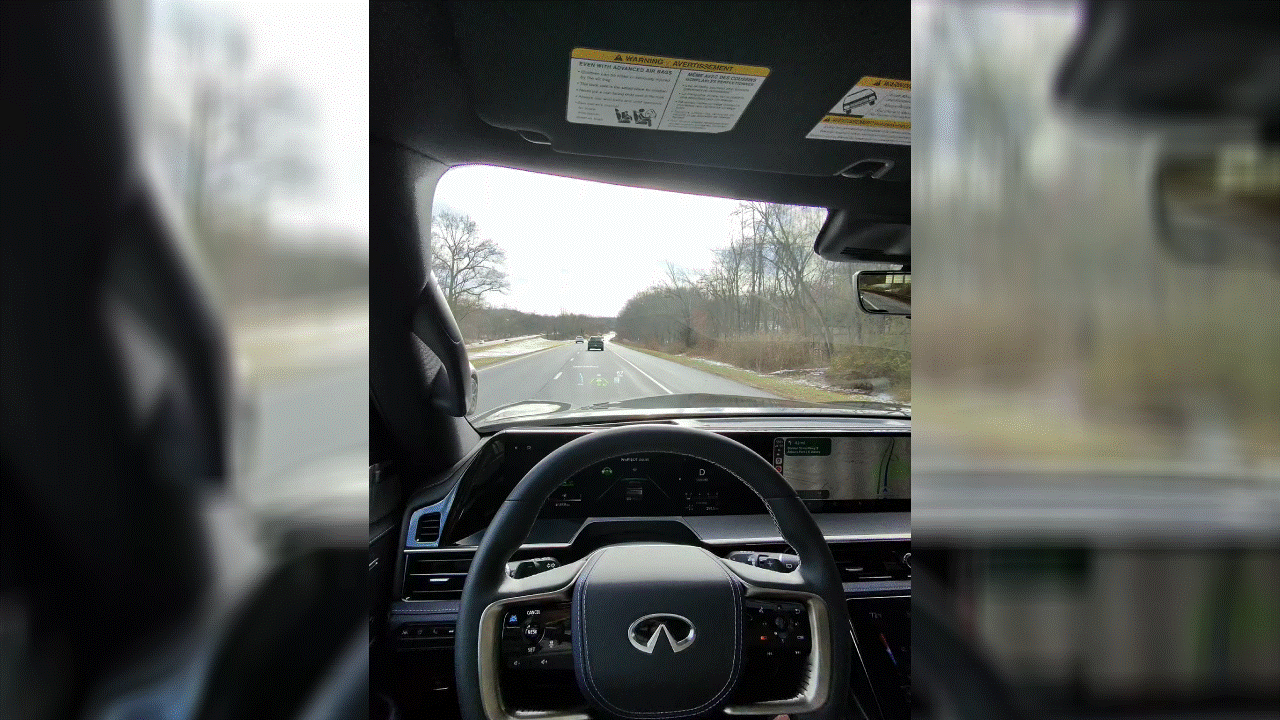 2026 Infiniti QX80 Sport 4WD cruise control.