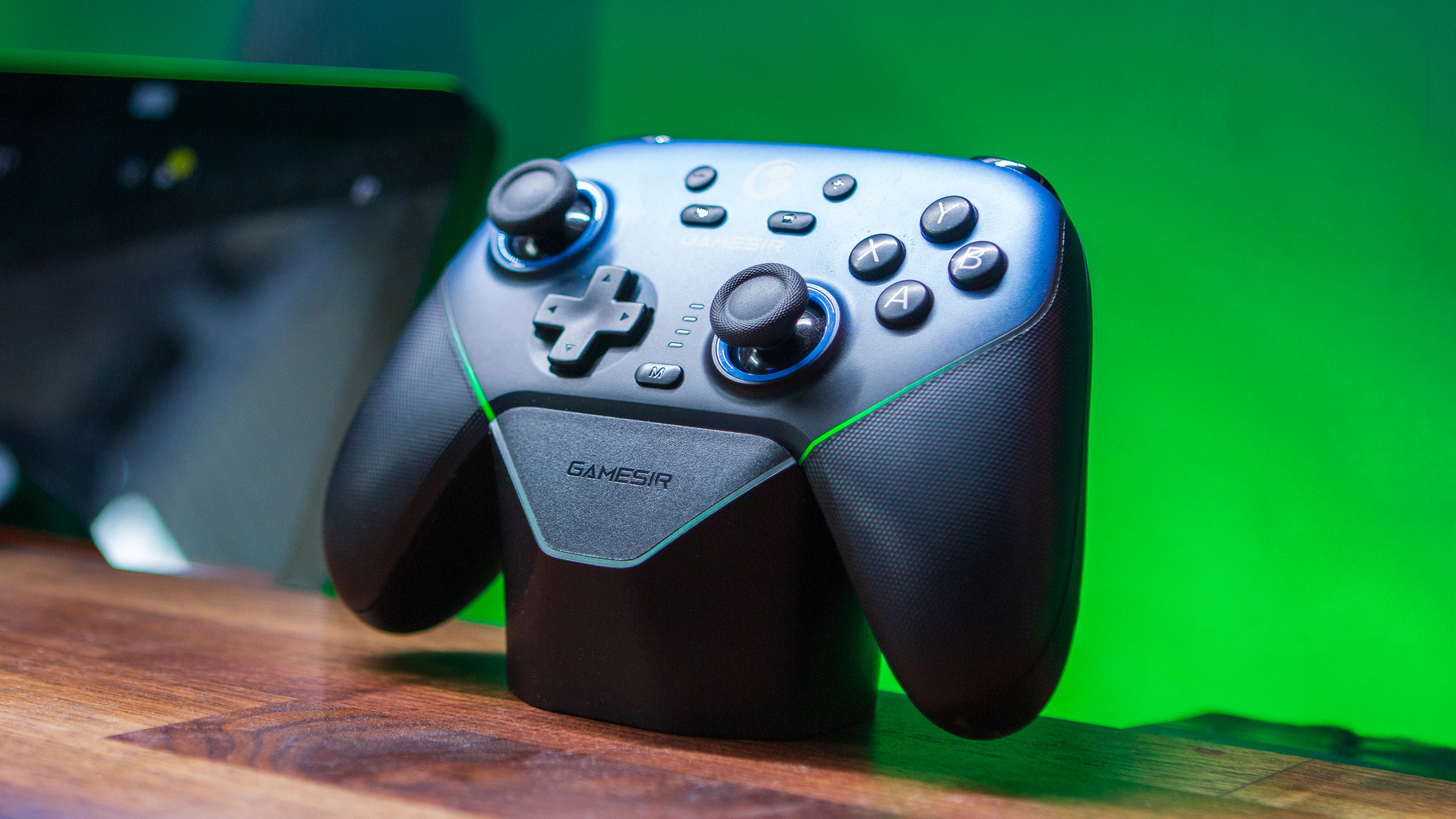 GameSir Super Nova in Charging Dock on desk