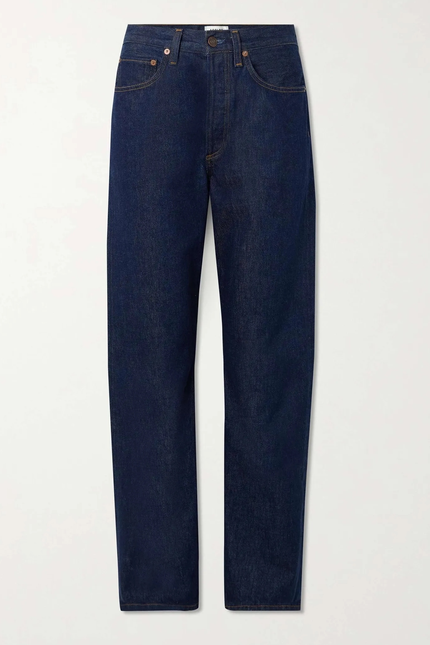 Agolde , Kelly Mid-Rise Straight-Leg Jeans