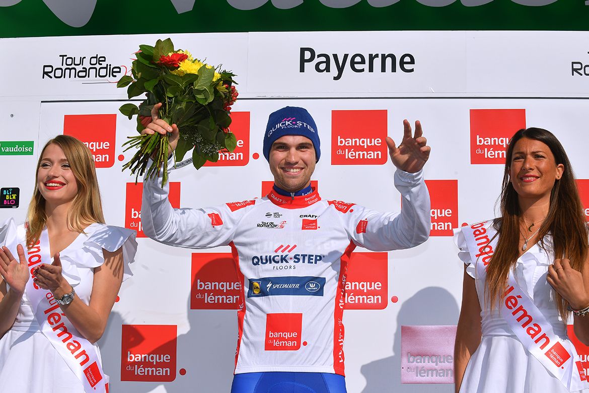 Maximilian Schachmann leads the youth classification after stage 3 of the Tour de Romandie