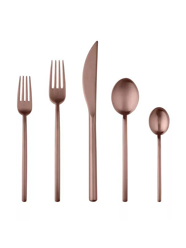 Due Ice Oro 5-Piece Place Setting