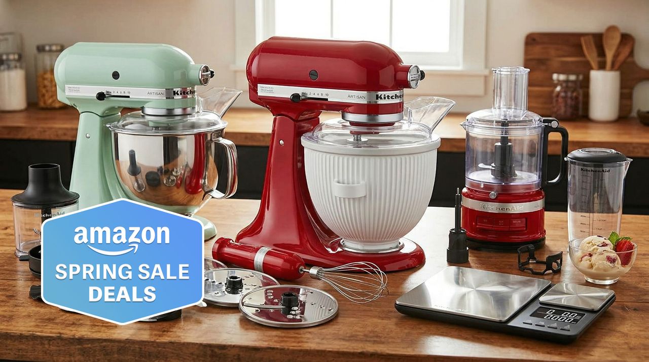 My favorite KitchenAid stand mixer is $100 off — plus 4 more can't-miss deals in Amazon's Big Spring Sale