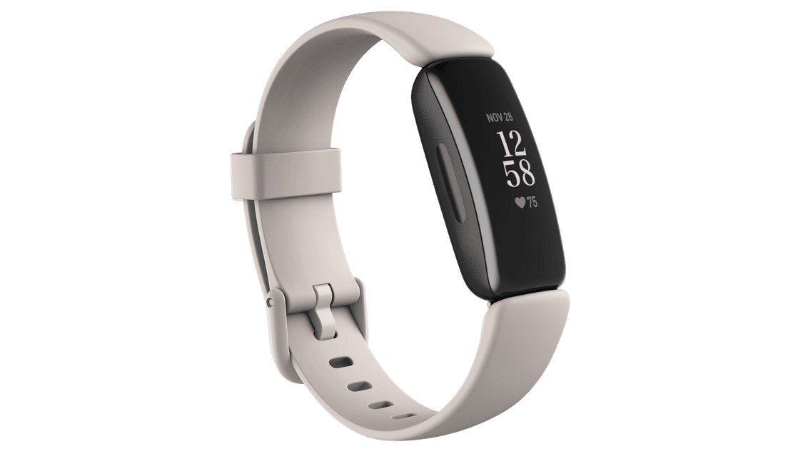 Fitbit Inspire 2 with Lunar White band