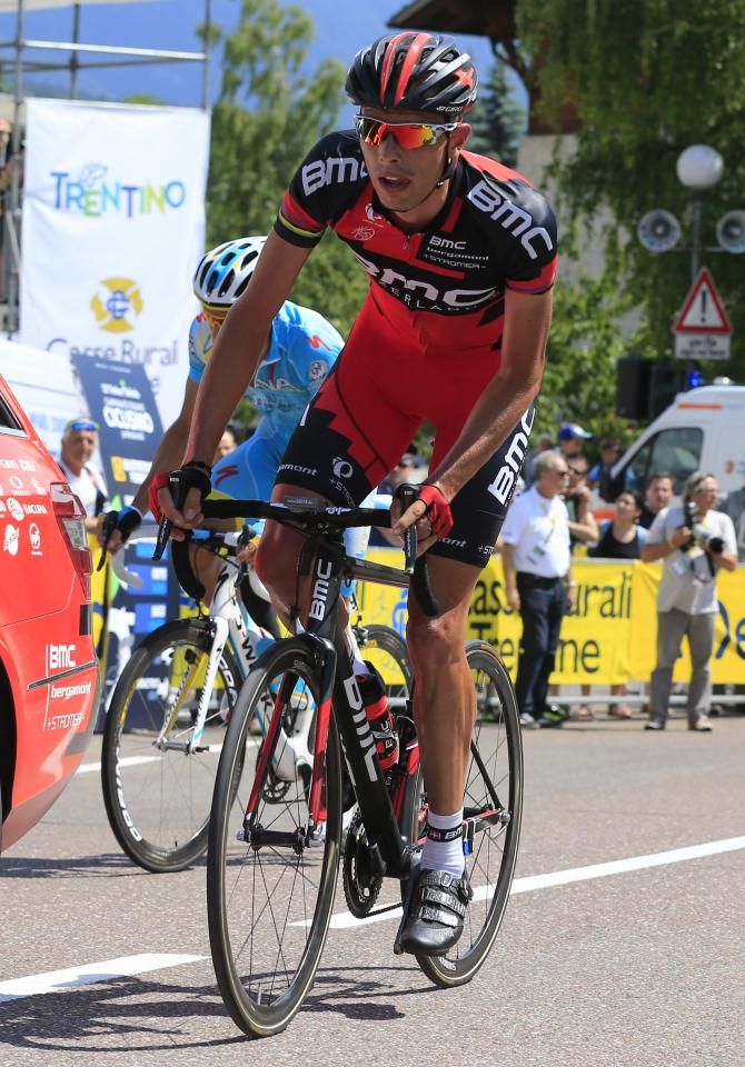 Ivan Santaromita (BMC) en route to the Italian national title.