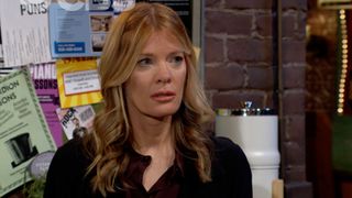 Michelle Stafford as Phyllis concerned in The Young & the Restless