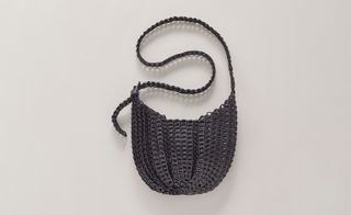A hand bag with hand work