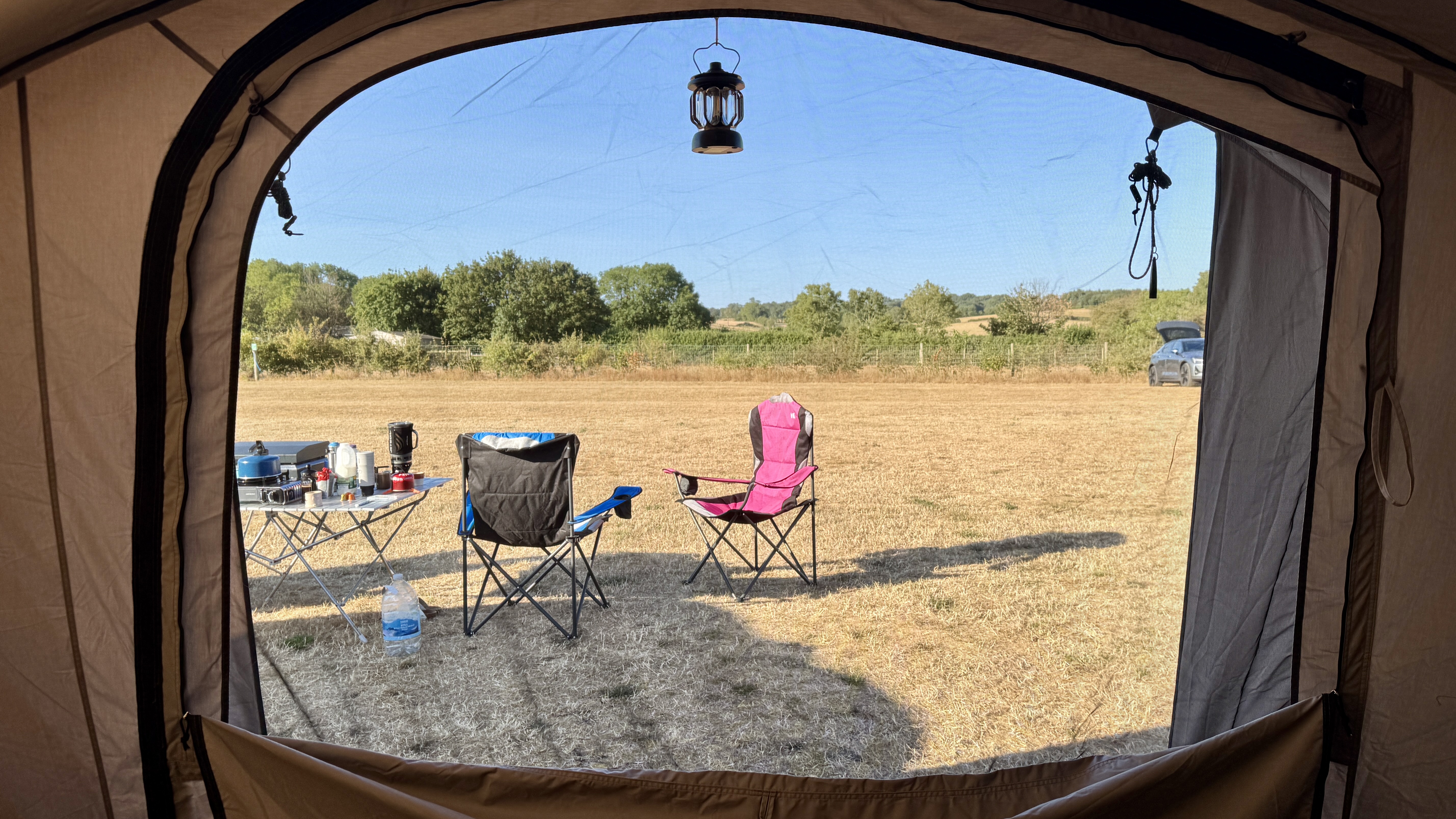 Quechua Air Seconds 4.2 Polycotton tent test and review