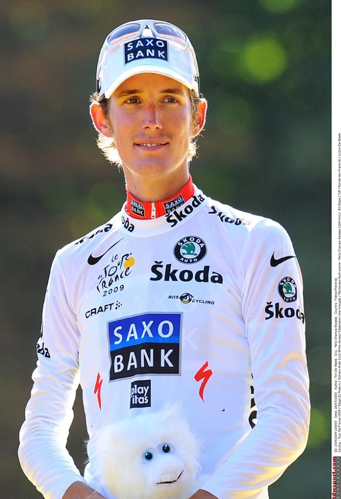 Andy Schleck was best young rider in the 2009 Tour de France