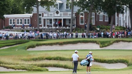 Brookline golf course at the US Open