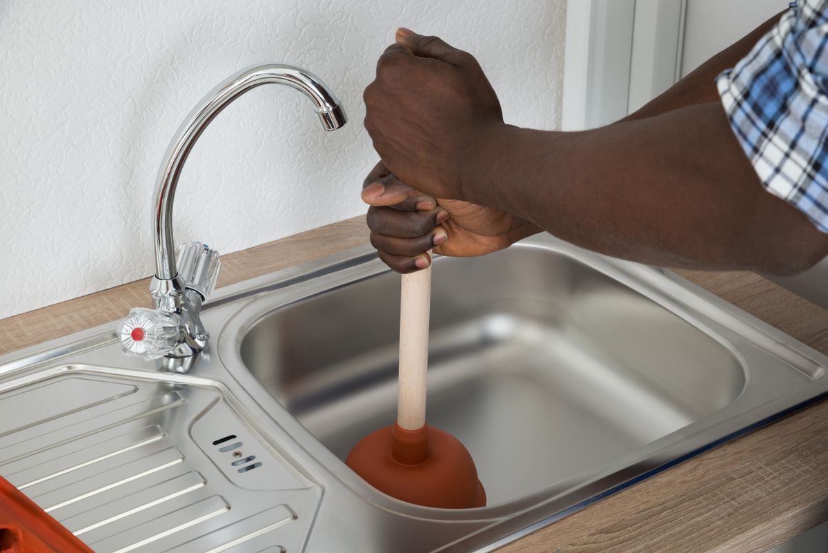 How to unblock a sink Real Homes