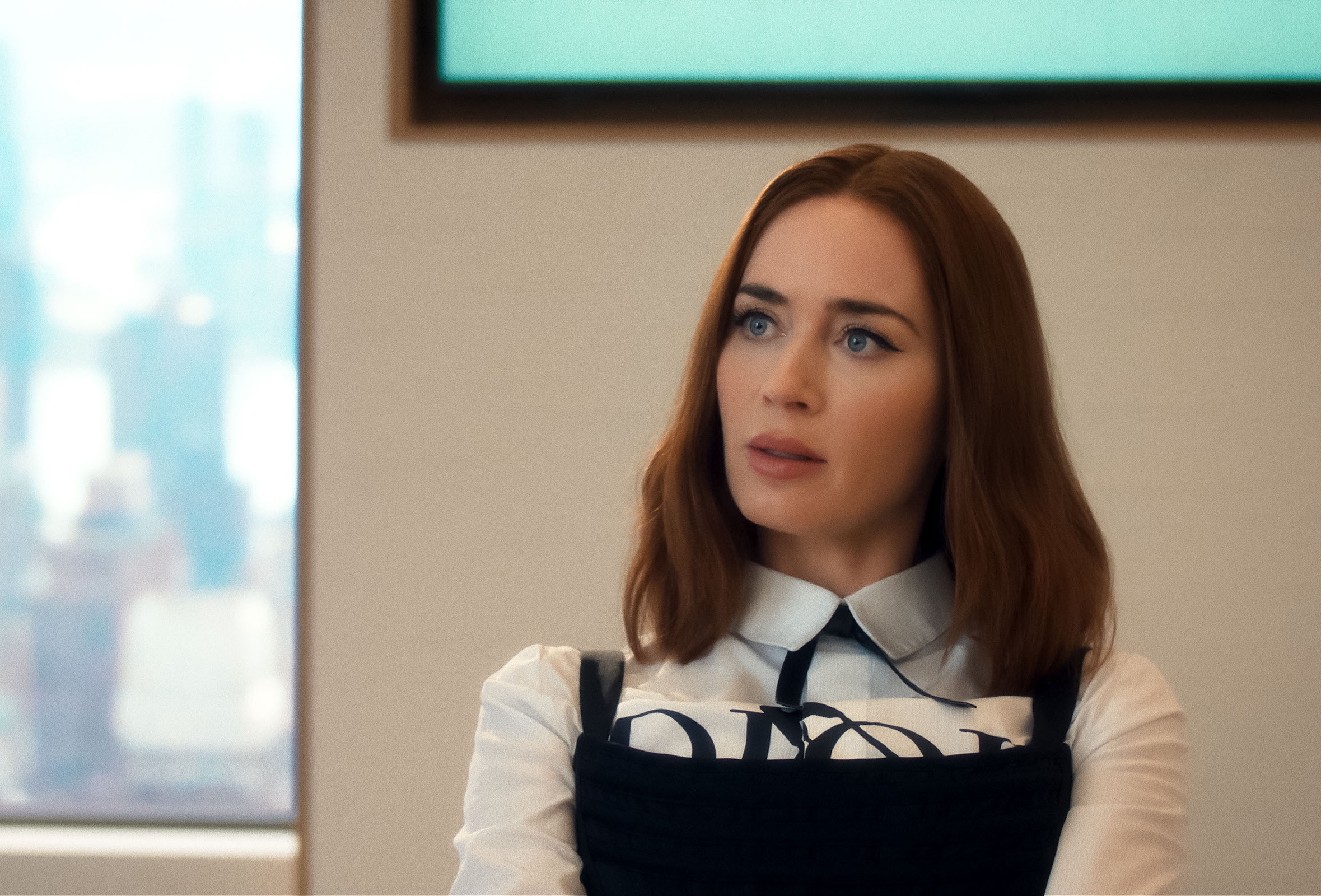 Emily Blunt as Emily Charlton in The Devil Wears Prada 2