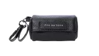 Maxbone Abigail leather poop bag holder, one of w&h's picks for Christmas gifts for dog lovers