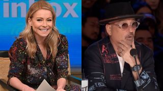 Kelly Ripa on Live, Howie Mandel on America's Got Talent