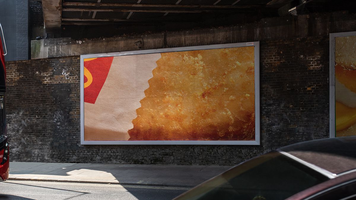McDonald's adverts showing breakfast items and no longer on billboards