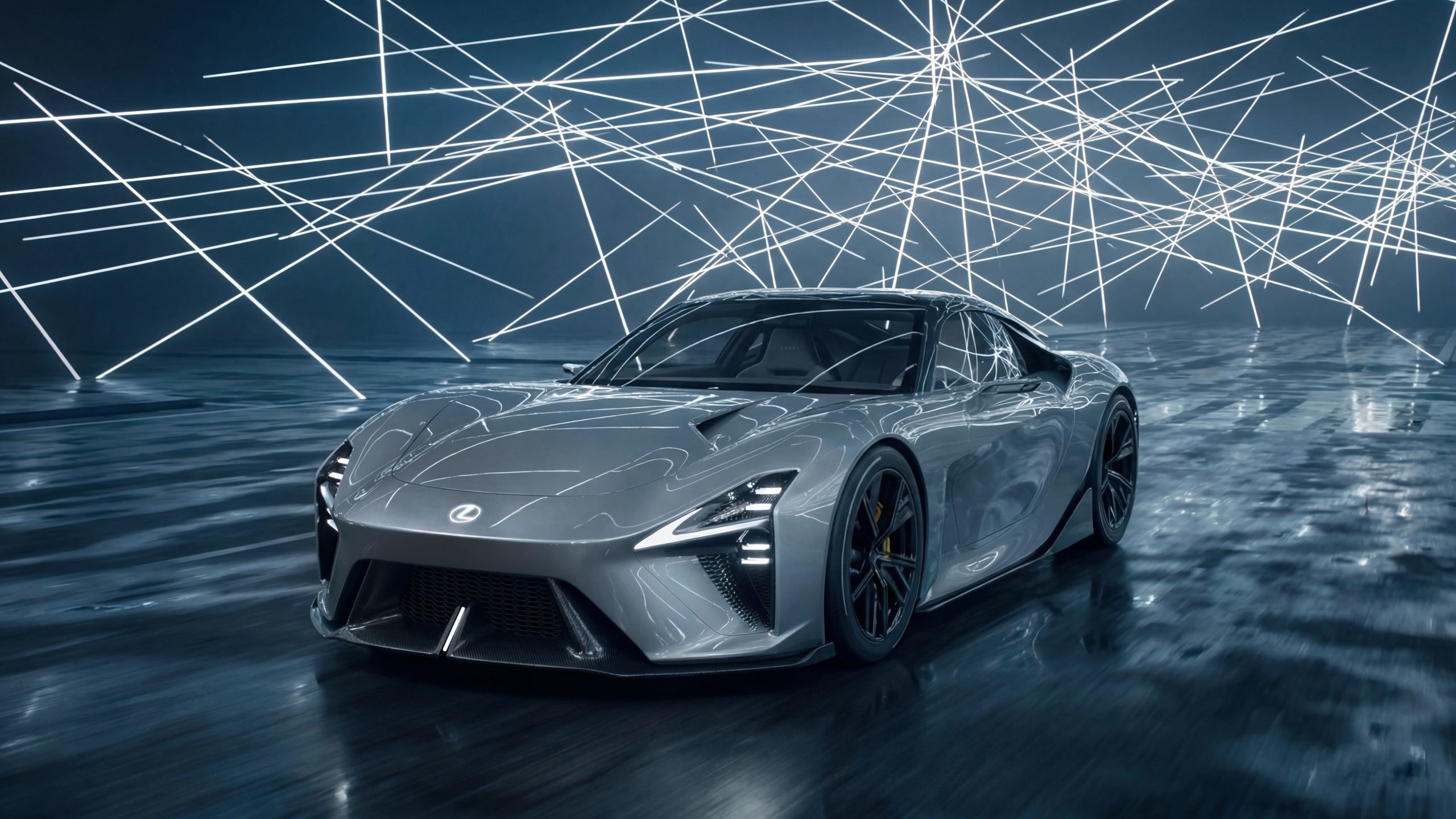 Lexus LFA Concept BEV sports car 