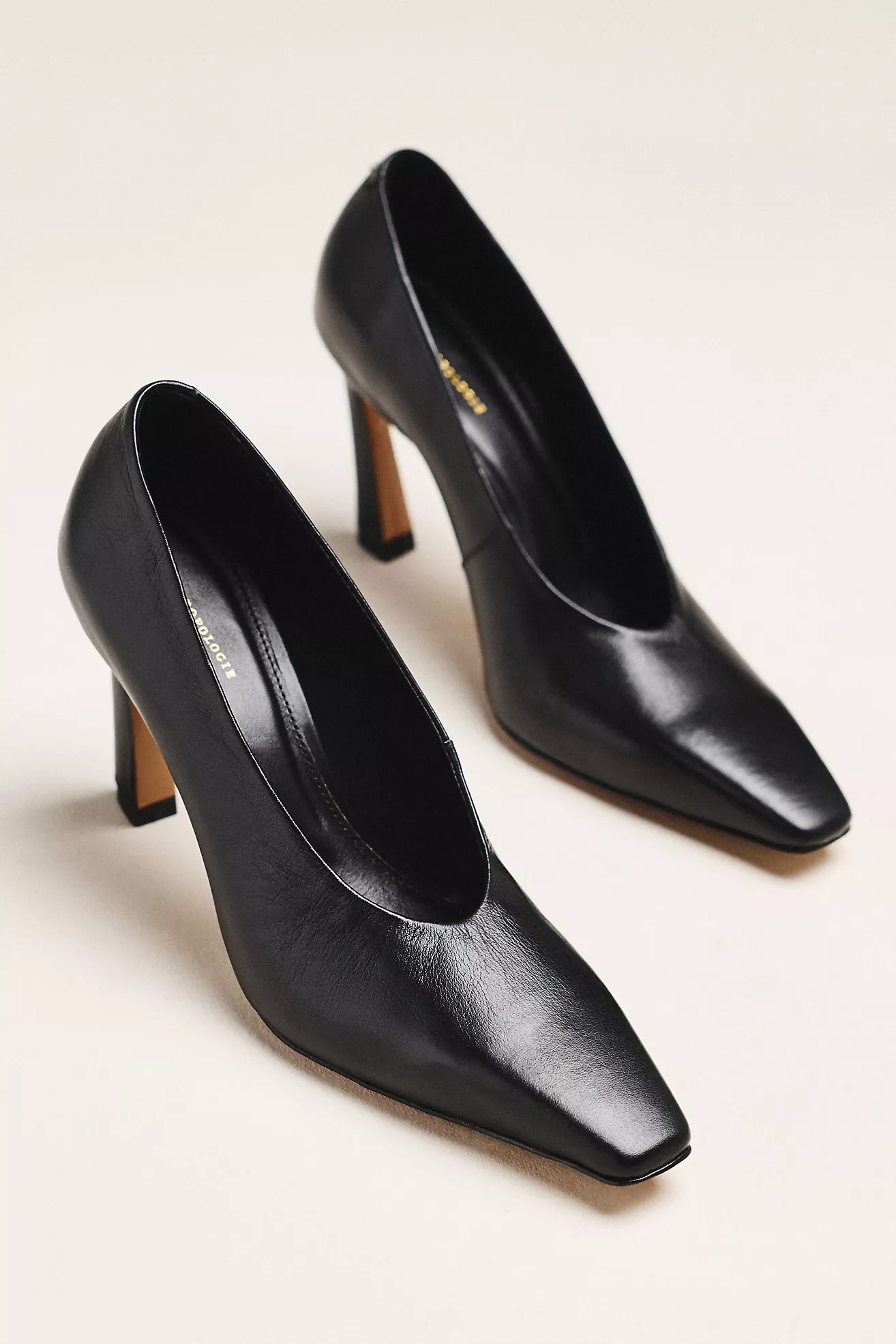 By Anthropologie Square Toe Pumps