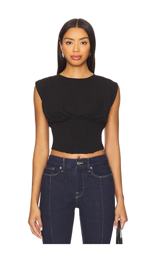 Sleeveless Corset Top