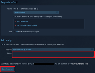 How to get a refund on Steam | Tom's Guide