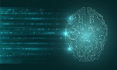 A digital brain made up of numbers