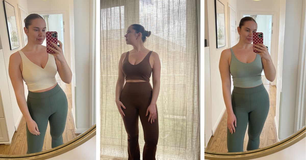 Vine Wrap Pilates Bra Top