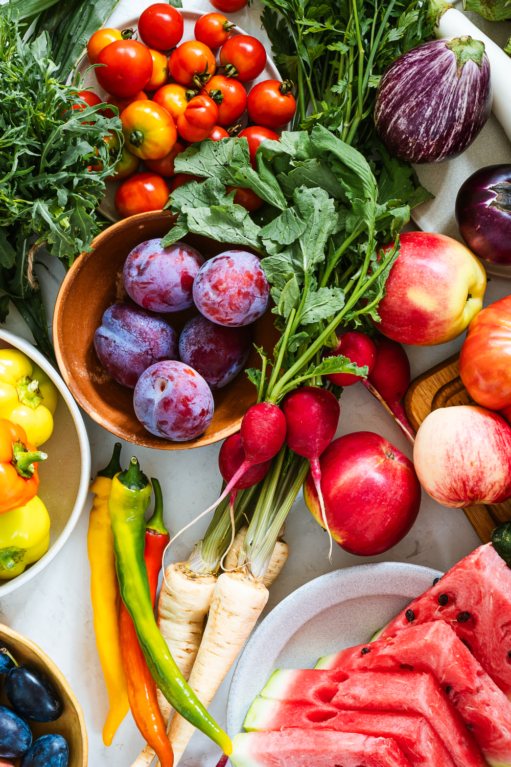 Seasonal veg