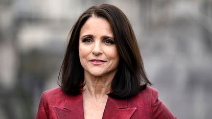 Julia Louis-Dreyfus attends the "Thunderbolts*" Photocall at the Corinthia Hotel London on April 24, 2025 in London, England