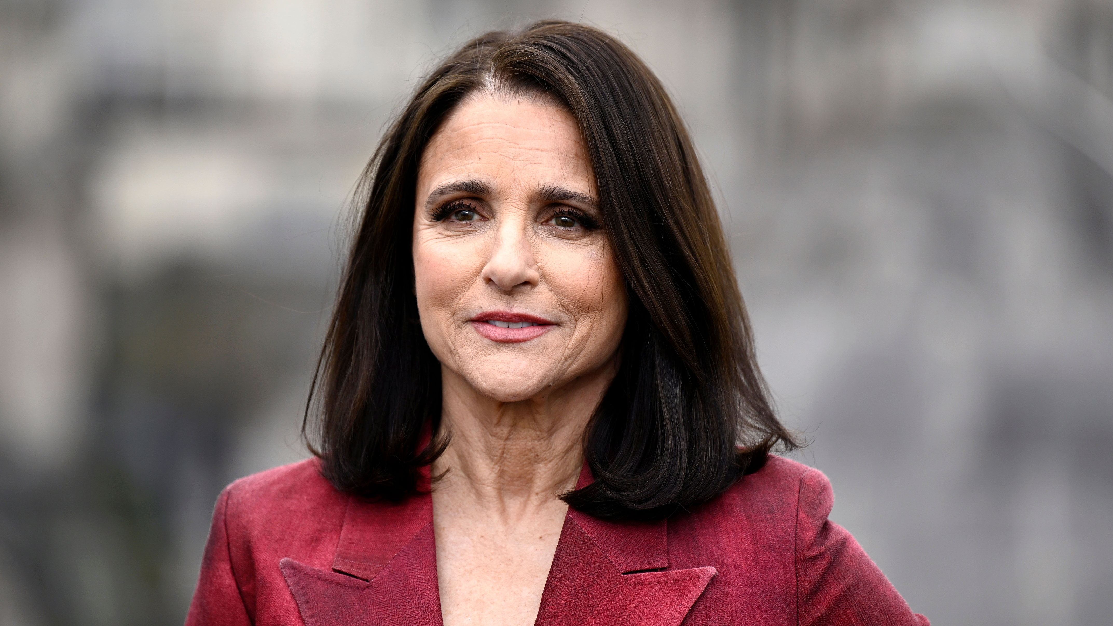 Julia Louis-Dreyfus attends the &quot;Thunderbolts*&quot; Photocall at the Corinthia Hotel London on April 24, 2025 in London, England