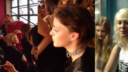 Chloe Sevigny Runway Hair