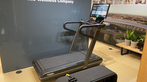 The Technogym Run treadmill