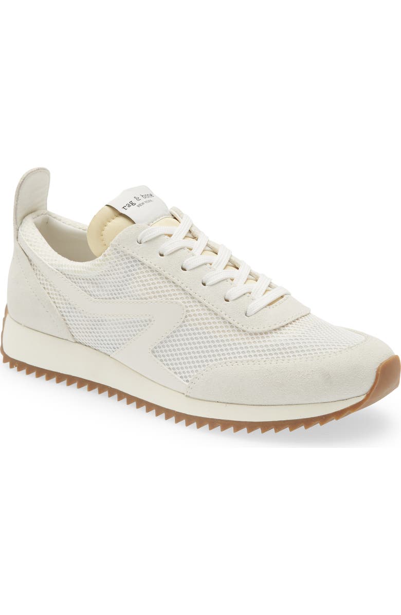 Retro runner mesh sneakers